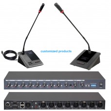 R2820 Phantom Power Sound Mixer 4xA16 Wired Microphones for A351M Series Host 2xA116 Wireless Microphones for A10M Series Host